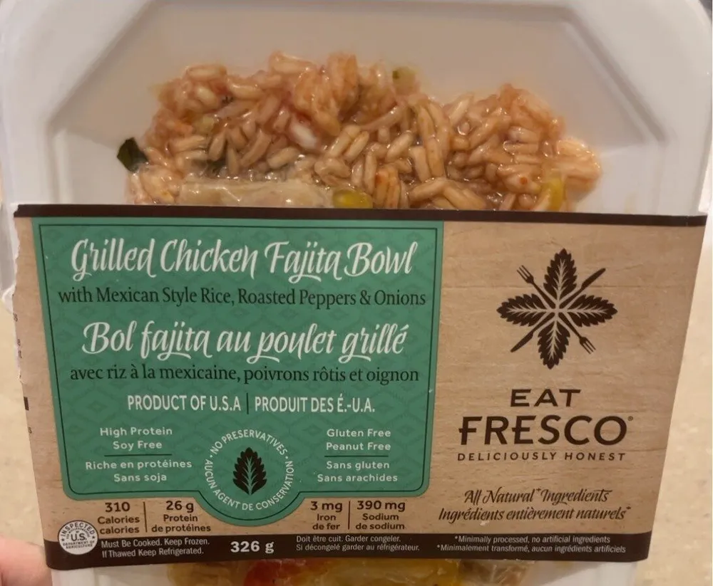 Grilled Chicken Fajita Bowl