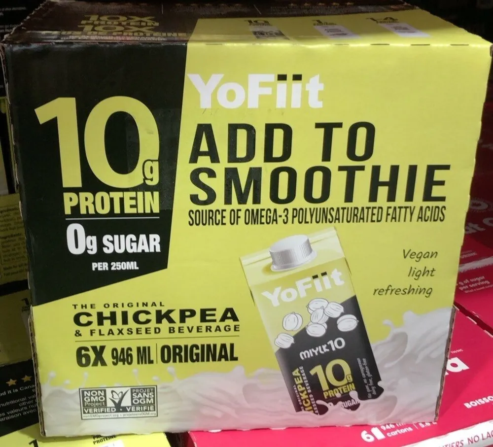 Original chickpea& flaxseed beverage