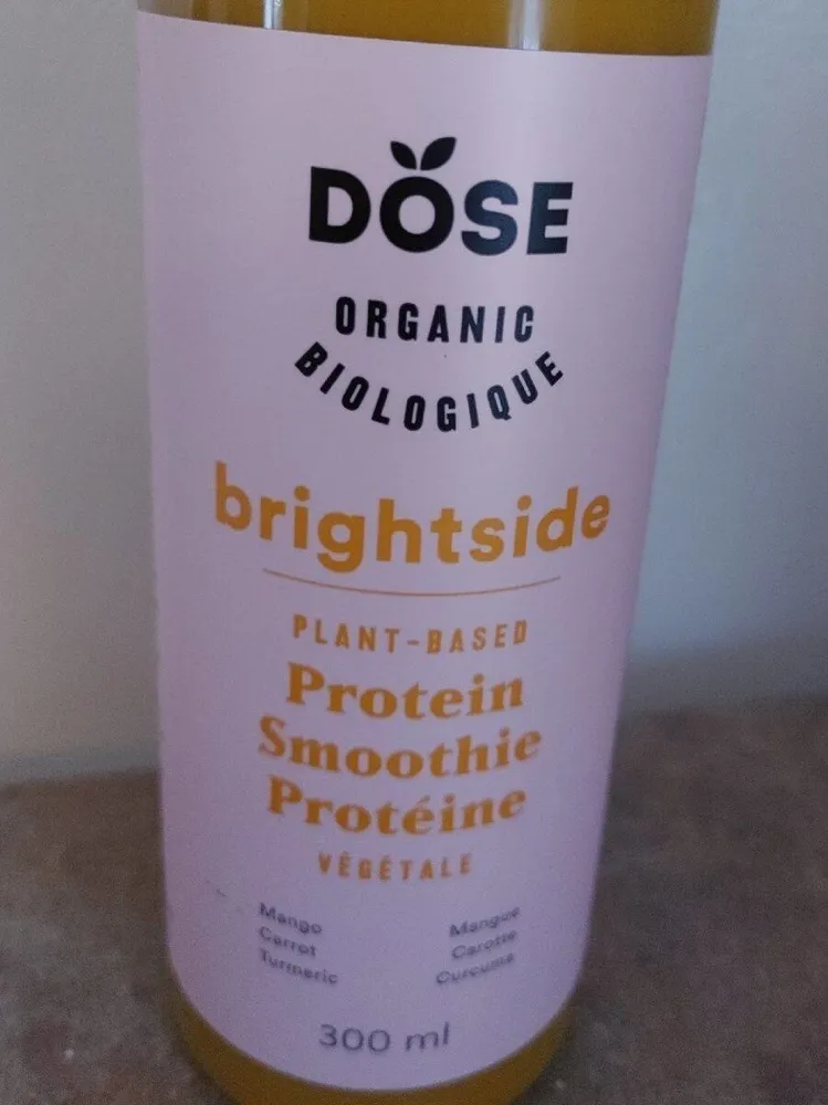 Smoothie protéine végétale