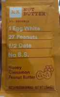 Honey cinnamon peanut butter nut & protein spread