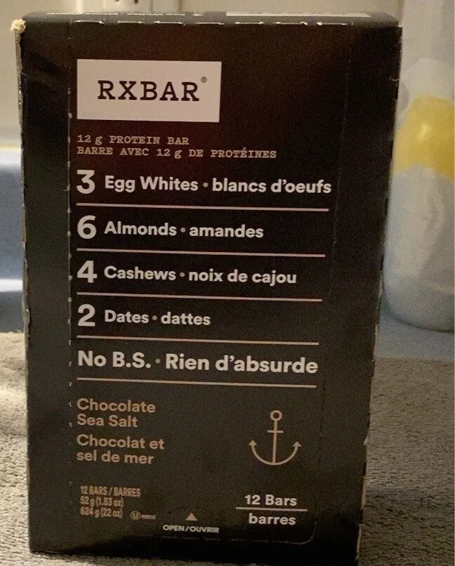 Rx Bar Chocolate Sea Salt