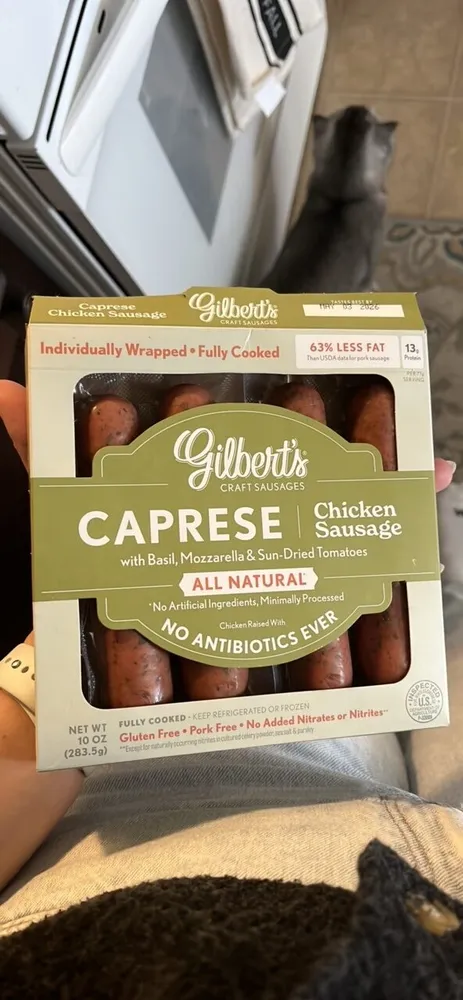 Caprese Chicken Sausage