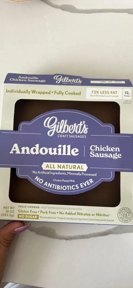 Andouille Chicken Sausage