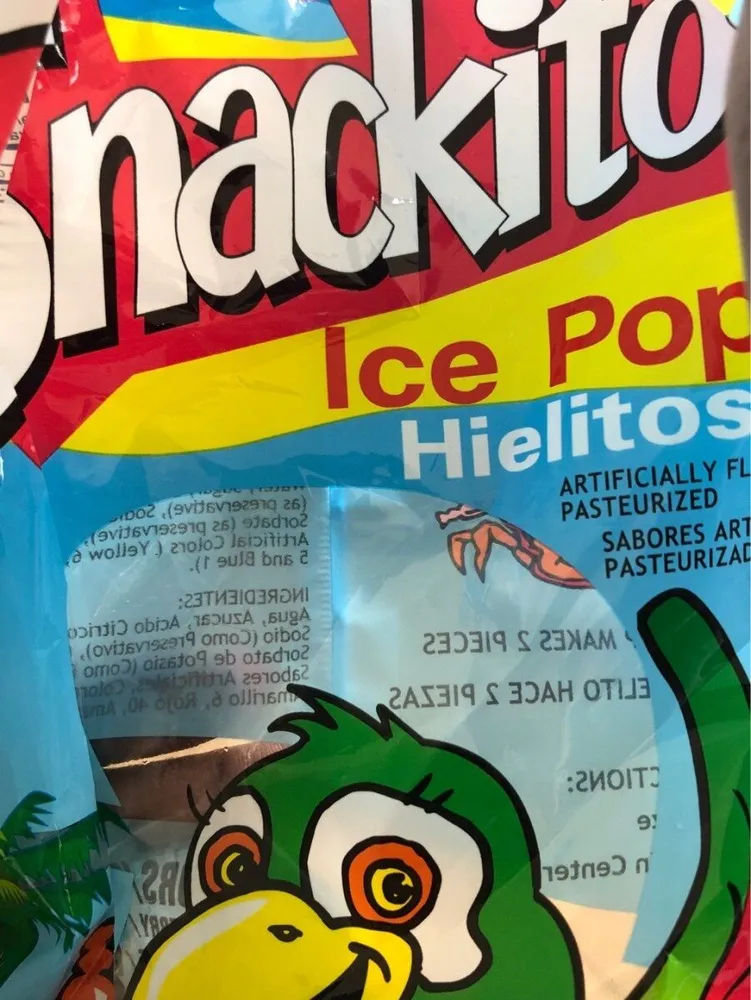 Ice pops