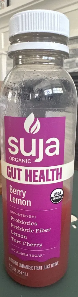 Gut Health Berry Lemon Nutrient Enhanced Fruit Juice Drink