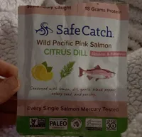 CITRUS DILL Wild Skinless & Boneless PACIFIC PINK SALMON