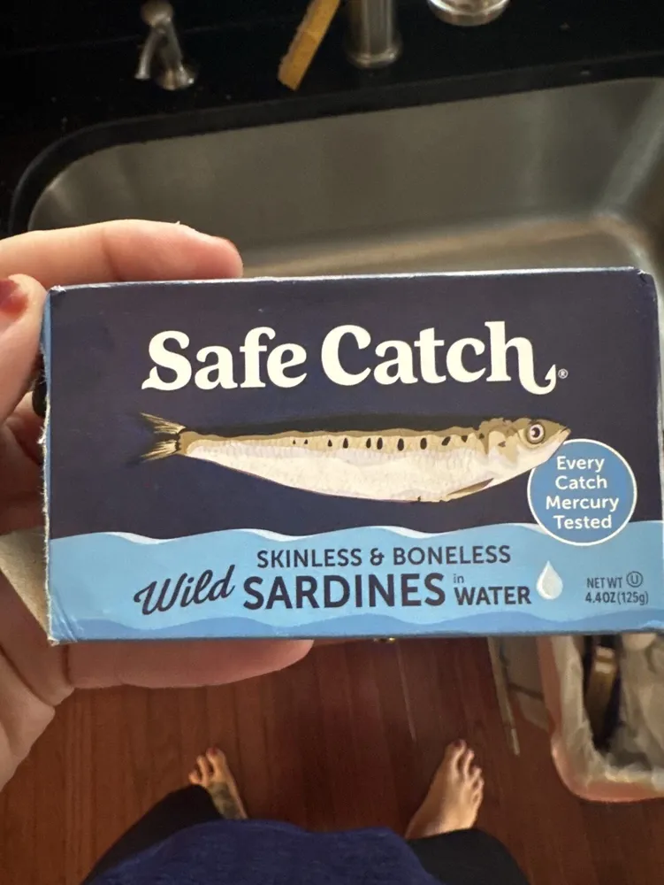 Wild Sardines in Water