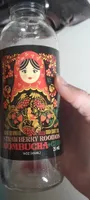 Strawberry roobios kombucha