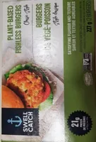 burgers de végé-poisson