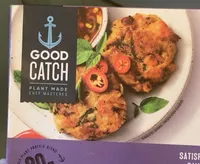 Plant based fishless cakes