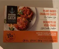 Plant based crabless cakes new england style