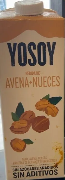 Bebida avena+nueces