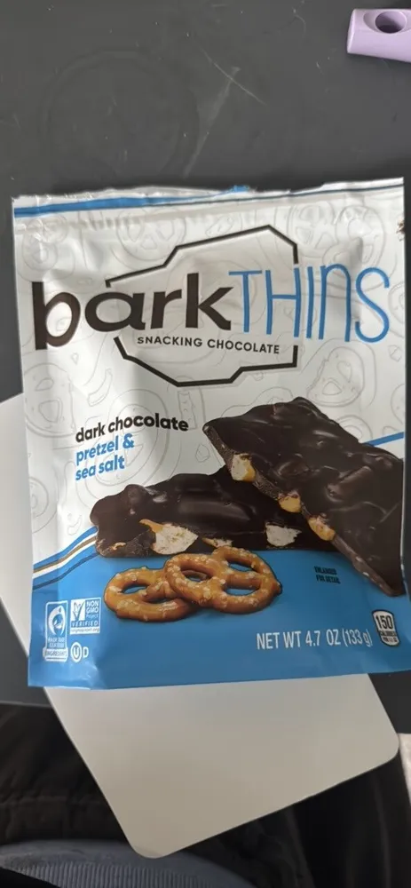 dark chocolate pretzel & sea salt