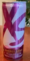 Boisson énergisante canneberge-raisin