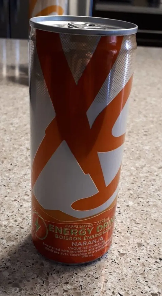 XS Energy drink Naranja
