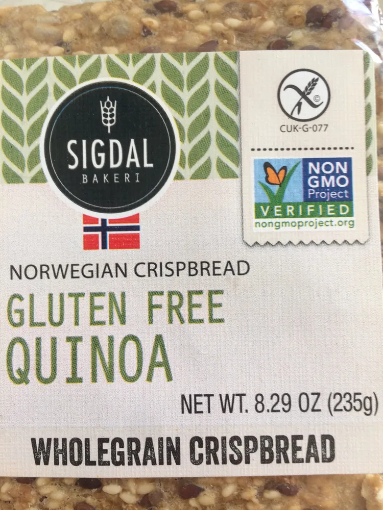 Gluten Free Quinoa Wholegrain Crispbread