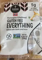 Gluten Free Everything Crispbread