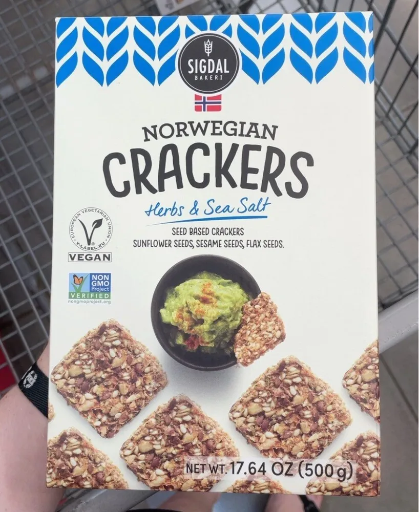 Crackers Herbs & Sea Salt