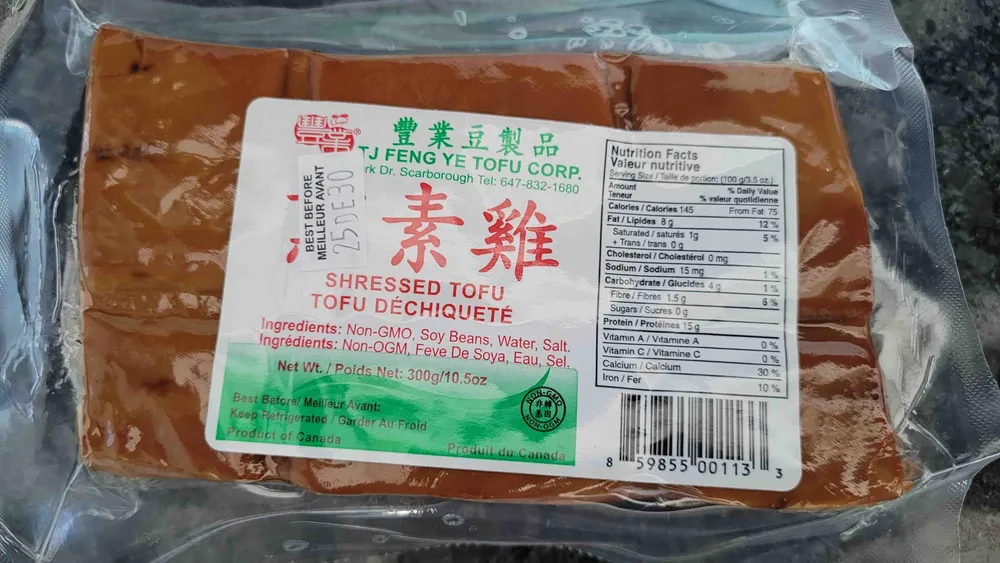Shredded Tofu