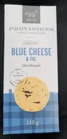 Blue Cheese and Fig Shortbreads