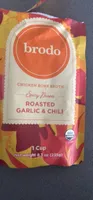 SPICY NONNA CHICKEN BONE BROTH WITH ROASTED GARLIC & CHILI