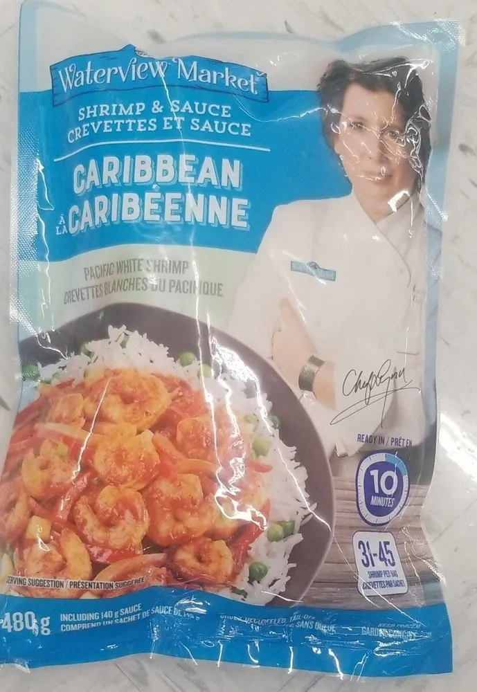 Crevettes et sauce à la caribéenne