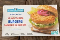 Burger saumon de l’atlantique