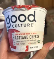 Strawberry Chia Cottage Cheese