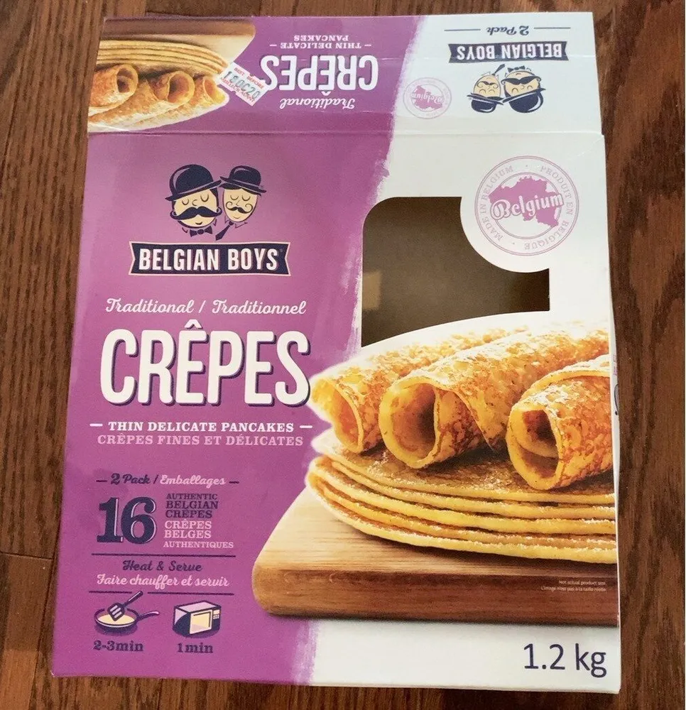 Crêpes traditionnelles