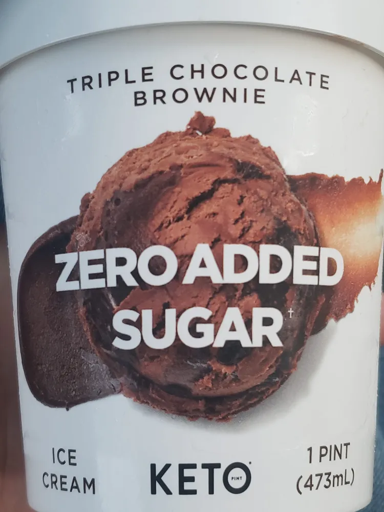 Triple Chocolate Brownie Ice Cream
