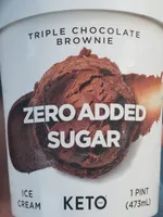 Triple Chocolate Brownie Ice Cream