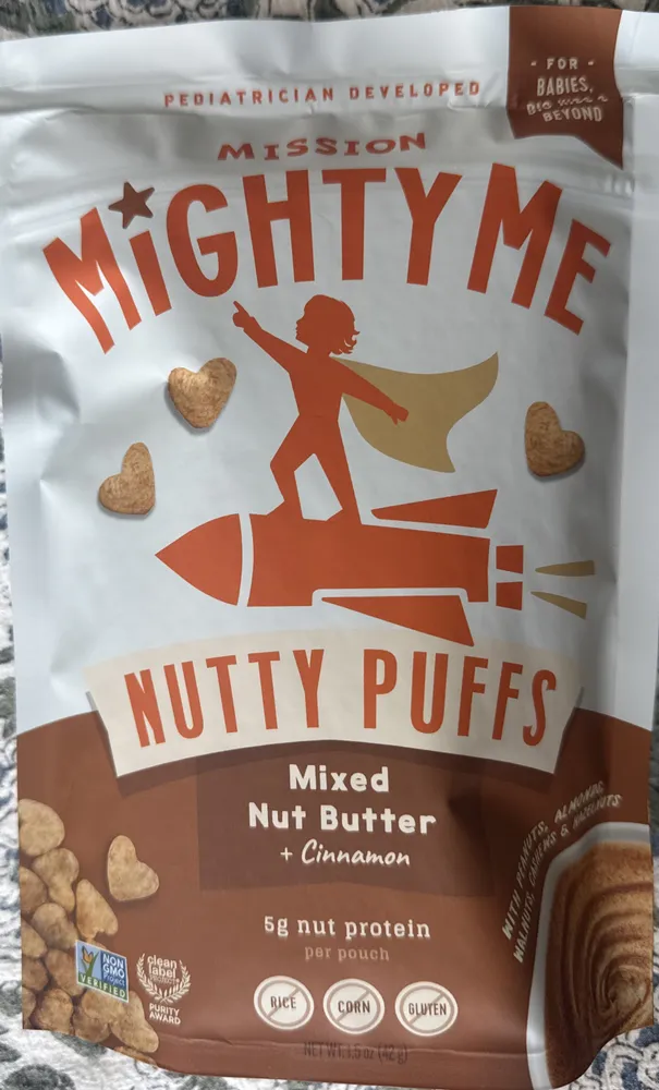 Nutty Puffs: Mixed Nut Butter