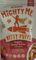 Nutty Puffs - Organic Peanut Butter + Strawberry