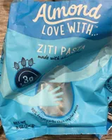 Almond live with ziti pasta