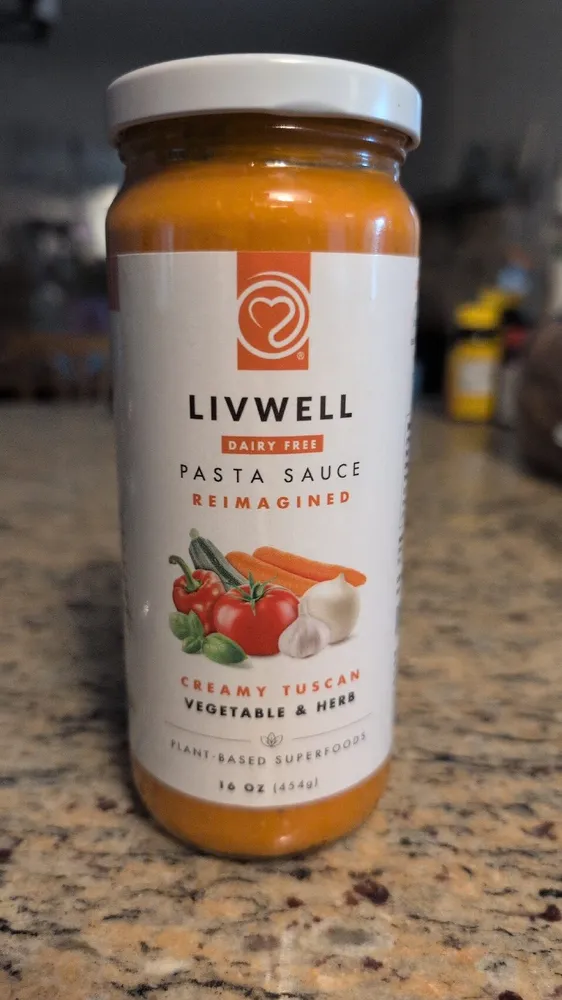 Livwell Creamy Tuscan Pasta sauce