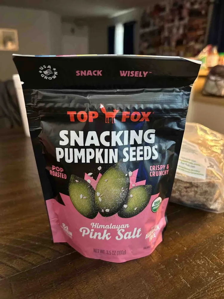 Organic Snacking Pumpkin Seeds Himalayan Pink Salt