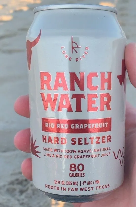Ranch Water Blackberry Hard Seltzer