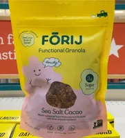 Fōrij Functional Granola sea salt cacao