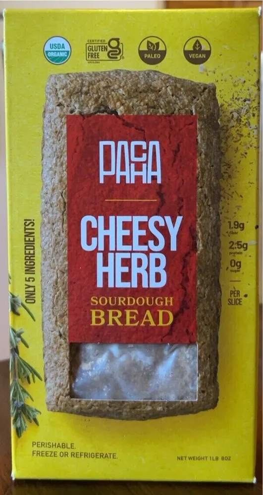 Cheesy Herb Sourdough Bread