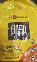 Organic & Gluten Free Buckwheat Sourdough Bread Loaf Multi-Seed