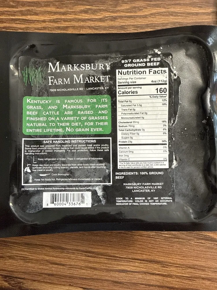 93/7 Grass Fed Ground Beef