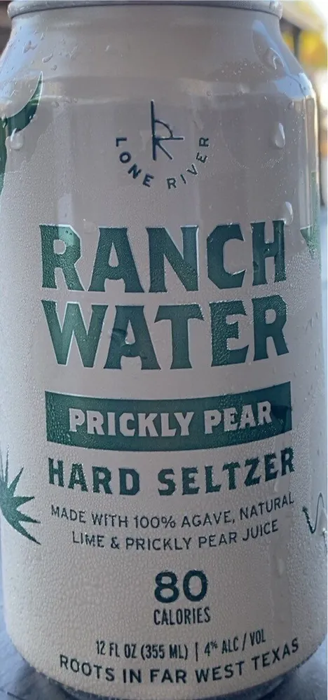 Ranch Water Prickly Pear Hard Seltzer