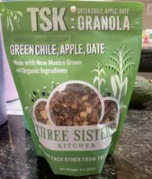 TSK: Green chilie,apple,date granola