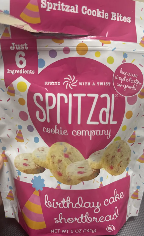 Birthday Cake Shortbread