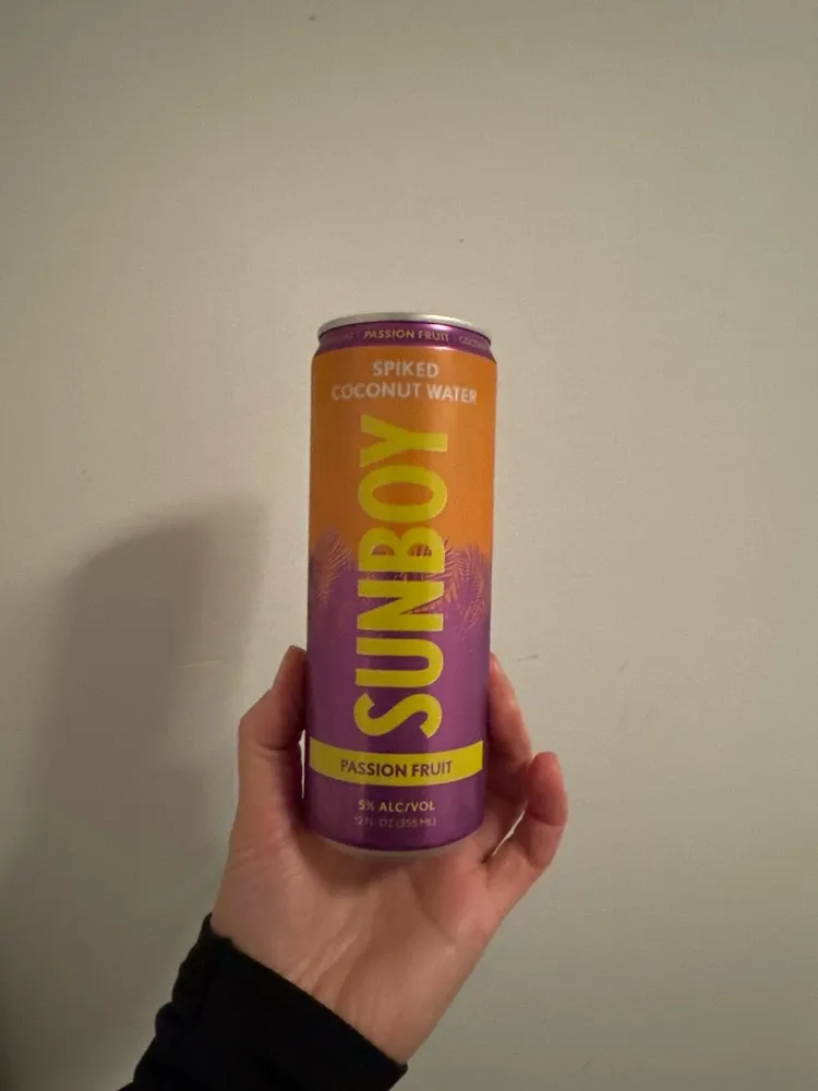 Passion fruit Spiked Coconut Water