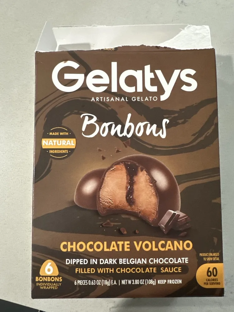 Gelatys Bonbons Chocolate Volcano