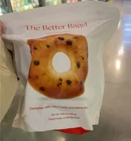Vegan chocolate bagel