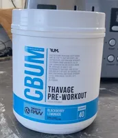 Thavage pre-workout cbum