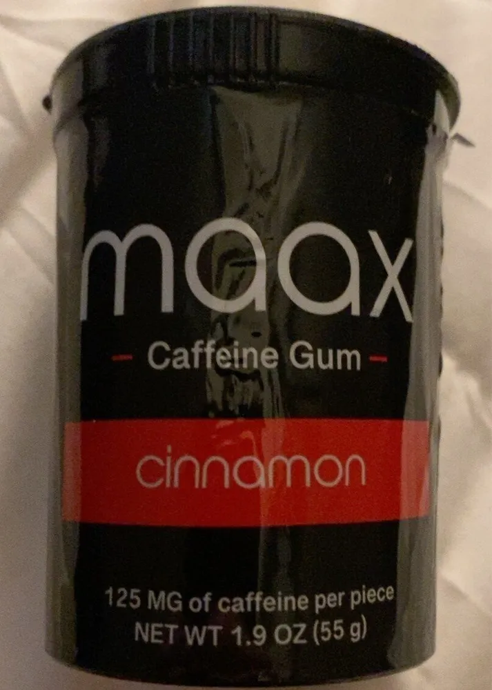 maax caffeine gum