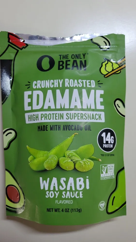Crunchy Roasted Edamame Beans